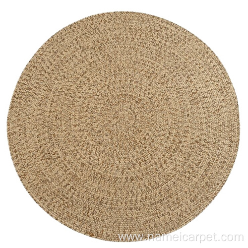 Jute Carpets and Rugs Natural fiber round